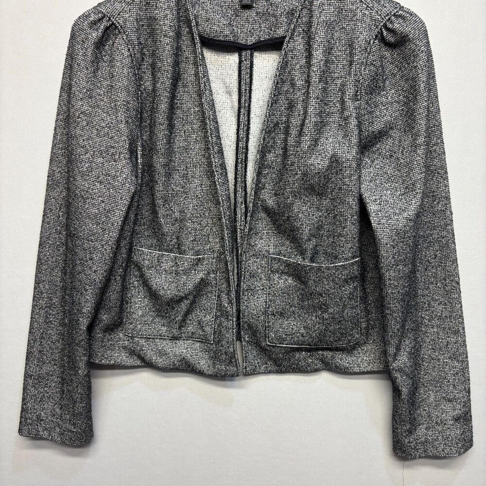 J. Crew 365 Women Open Blazer Jacket Size Small Gray C112 -29 - Picture 11 of 16